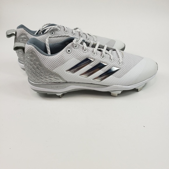 NWOT Adidas Power Alley 5 Metal Baseball Cleats - Picture 2 of 8